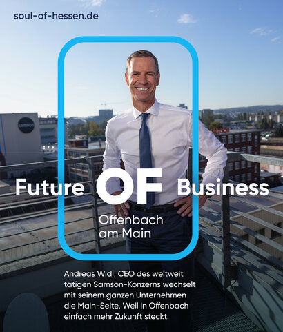 Imagemotiv zur Kampagne der Stadt Offenbach "Soul OF Hessen"