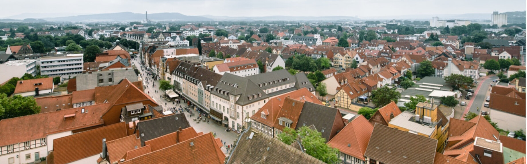Panoramaaufnahme von Hameln