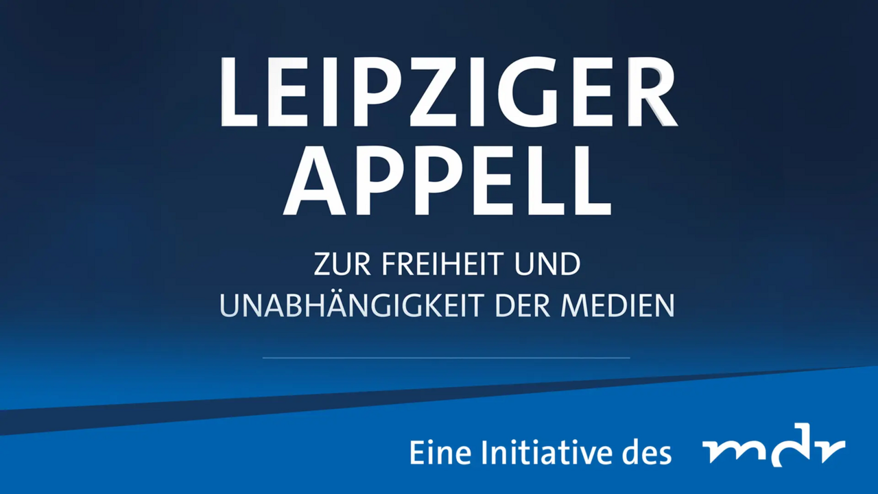 Grafik zum Leipziger Appell des MDR