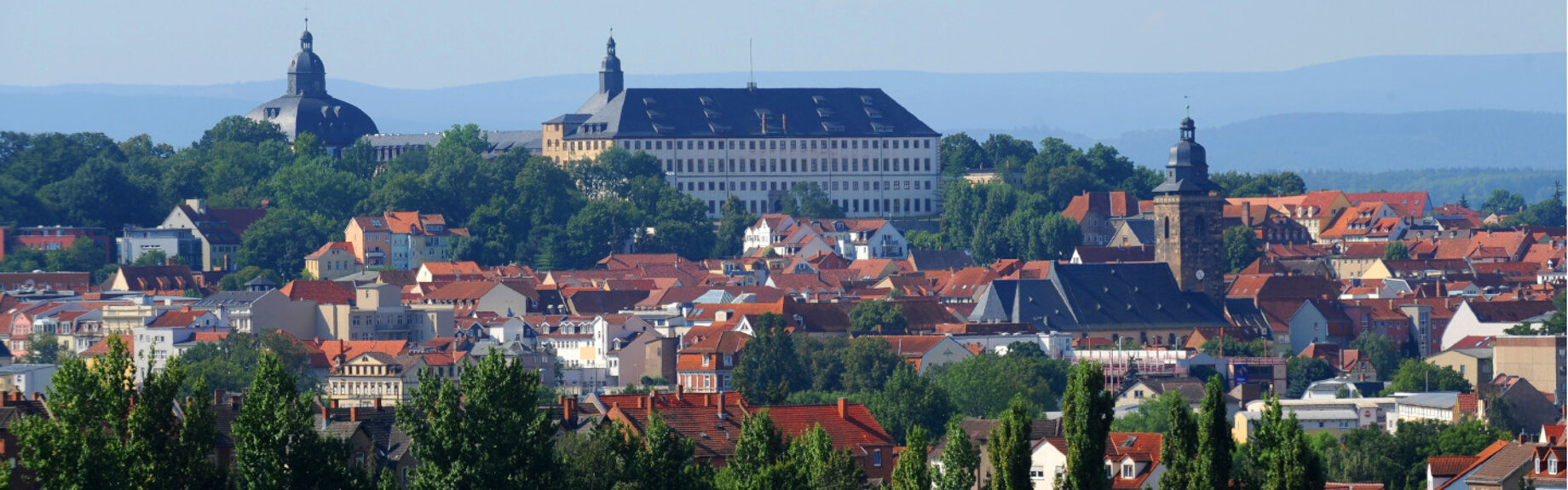 Panoramaaufnahme von Gotha