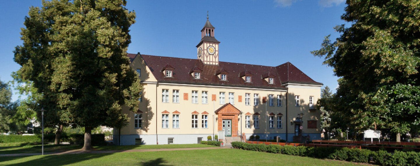 Das Rathaus von Velten 