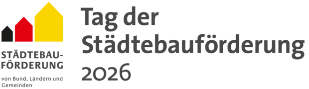 Logo des Aktionstages "Tag der Städtebauförderung 2026"