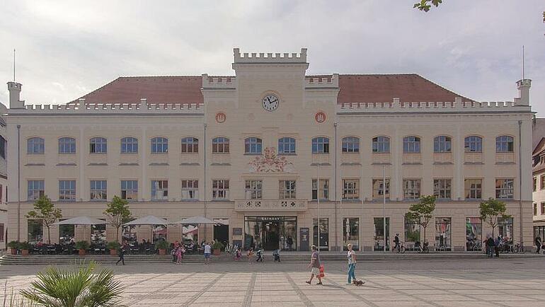 Das Rathaus der Stadt Zwickau