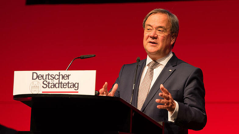 Rede von NRW-Ministerpräsident Armin Laschet