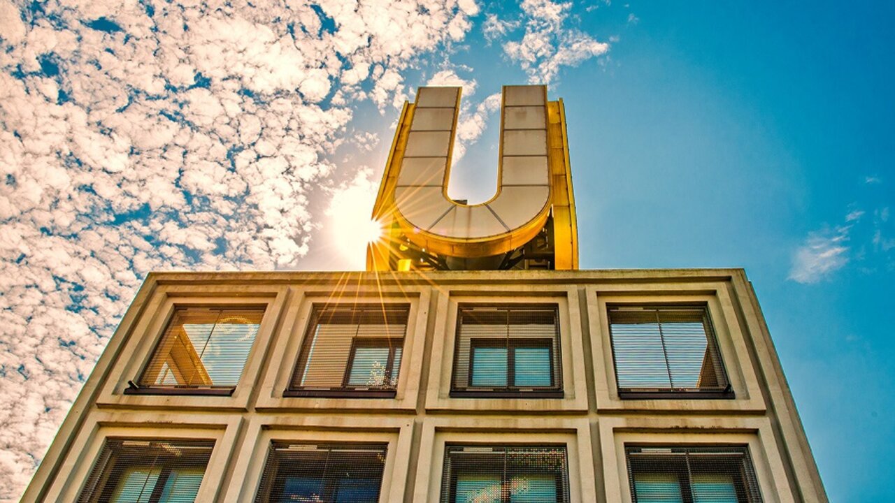 Das Dortmunder U, auch U-Turm genannt.