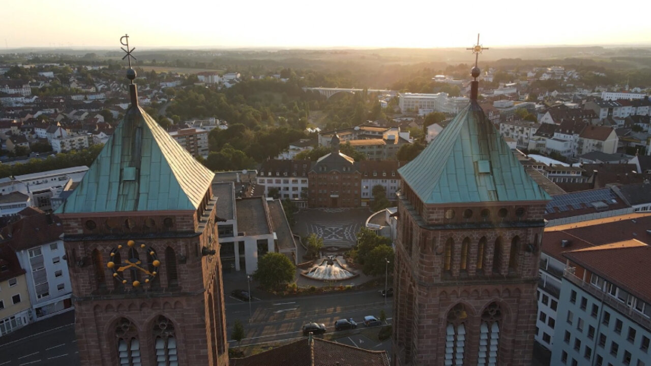 Luftaufnahme von Pirmasens