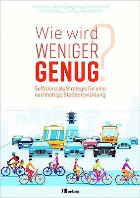 Buchcover mit dem Titel "Wie wird weniger genug?"