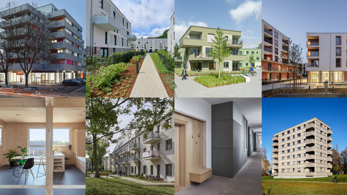 Die prämierten Projekte des Bauherrenpreises 2024.