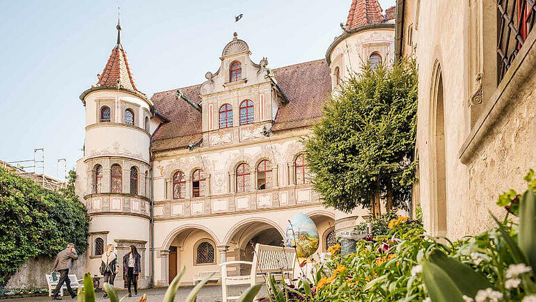 Konstanz - Rathaus mit Innenhof