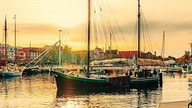 Der Museumshafen der Stadt Greifswald