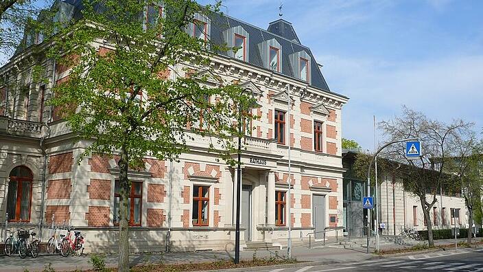Das Rathaus der Stadt Erkner.