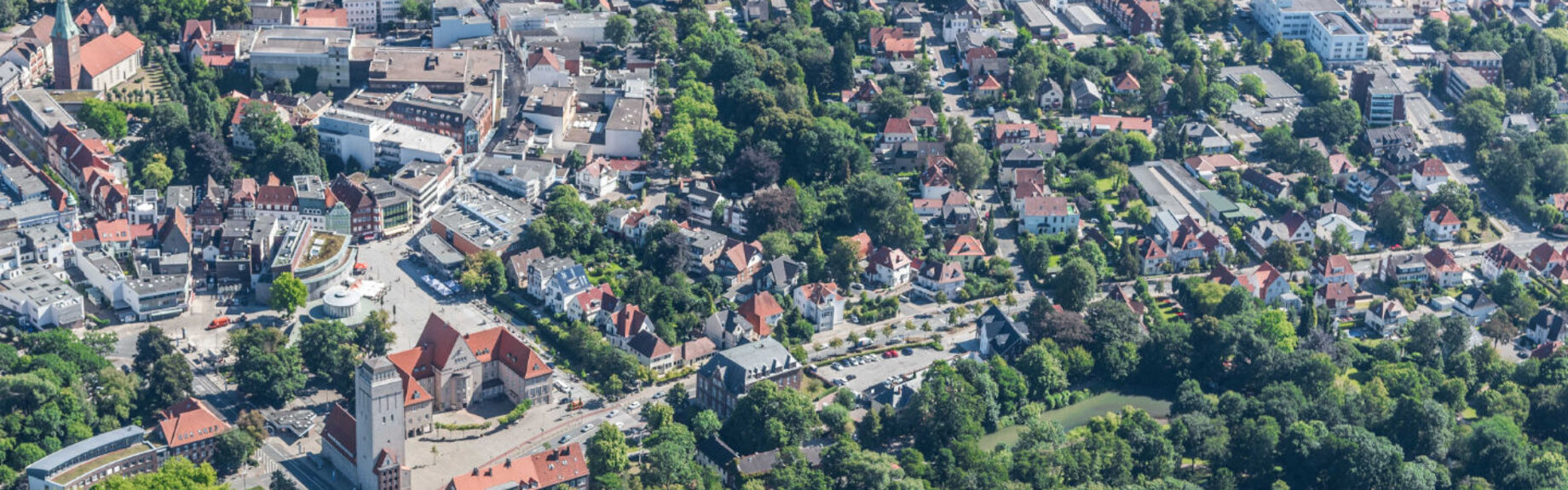 Delmenhorst - Blick auf die Innenstadt
