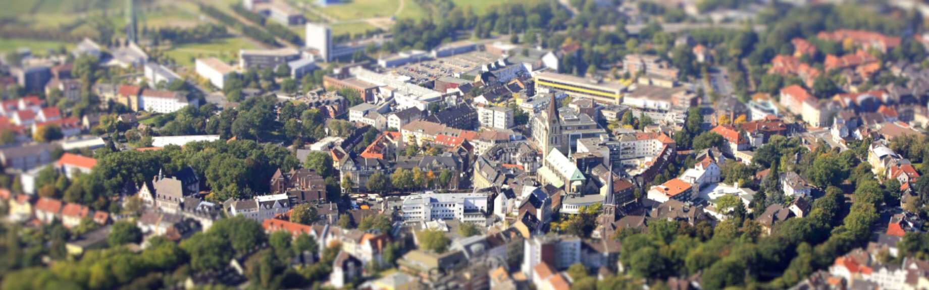 Castrop-Rauxel - Aufnahme der Altstadt