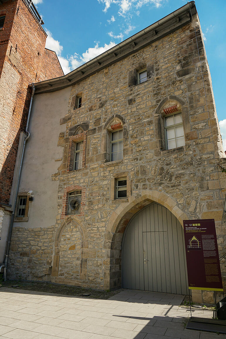 Nordfassade Alte Synagoge Erfurt