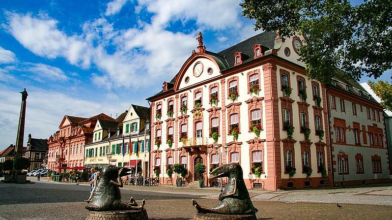 Das Rathaus der Stadt Offenburg.