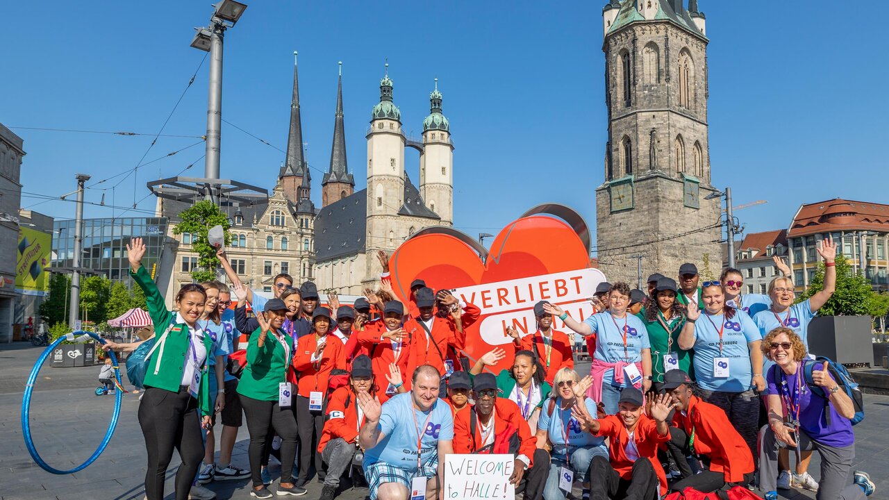 Die Stadt Halle (Saale) hat die Delegation aus Suriname begrüßt.