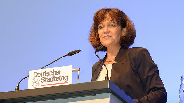 Dr. Eva Lohse, Präsidentin des Deutschen Städtetages von 2015 bis 2017 und Oberbürgermeisterin aus Ludwigshafen am Rhein