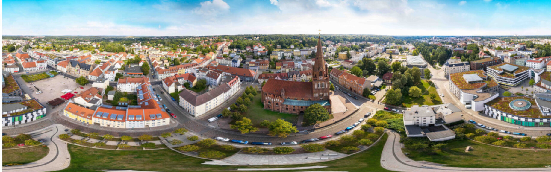 Stadtüberblick von Eberswalde