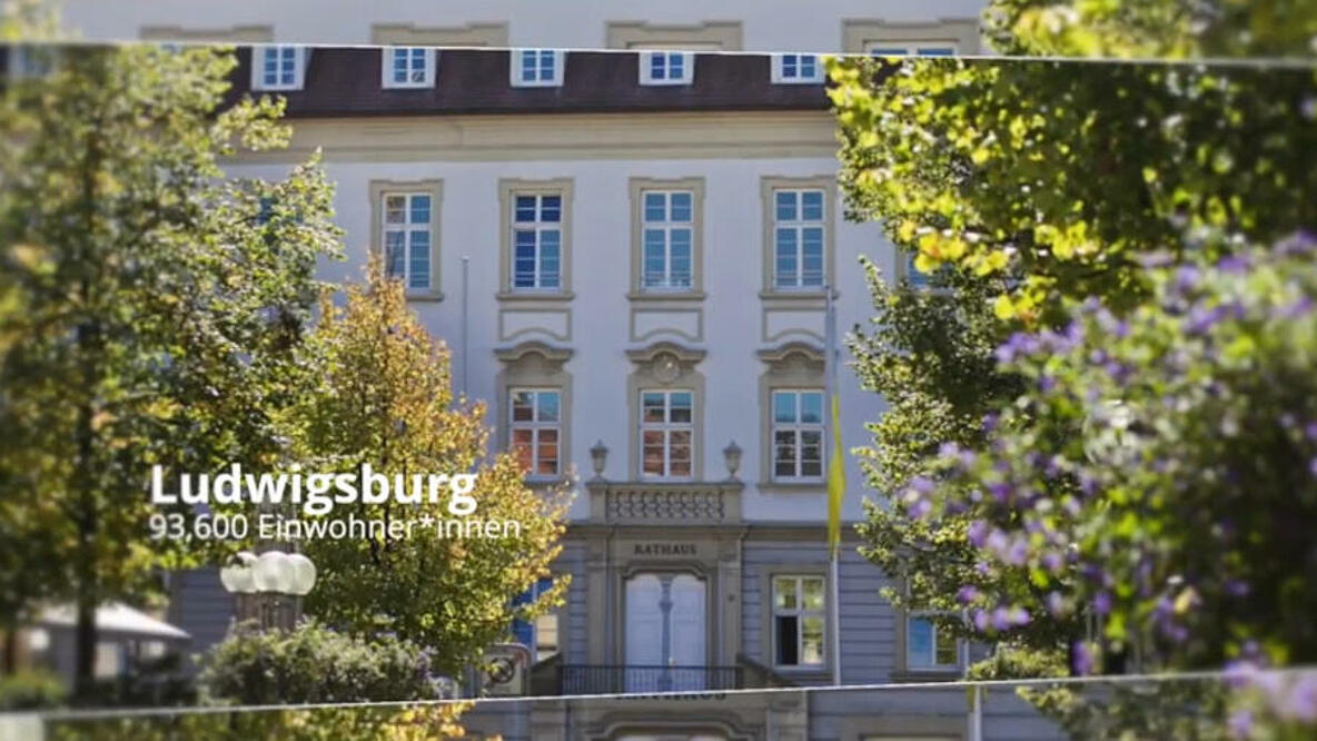 Screenshot aus dem Video zum Sieger-Projekt aus Ludwigsburg