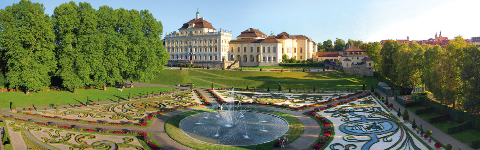 Ludwigsburg - Nordseite des Residenzschlosses