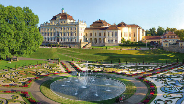 Ludwigsburg - Nordseite des Residenzschlosses