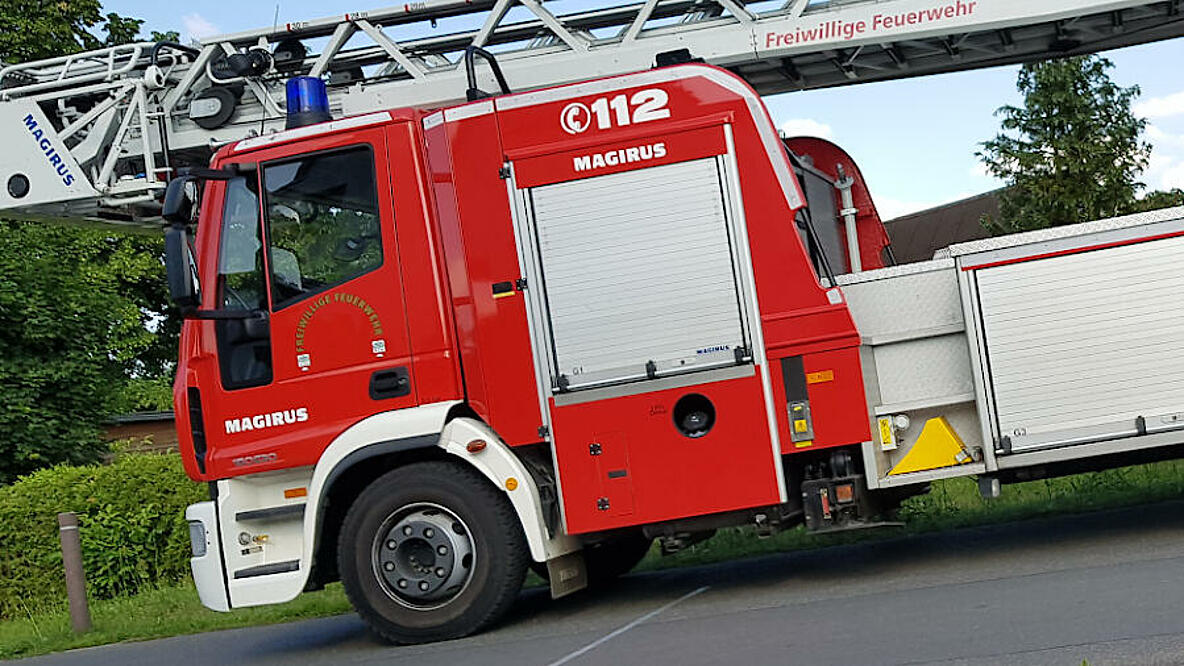 Leiterfahrzeug einer Freiwilligen Feuerwehr