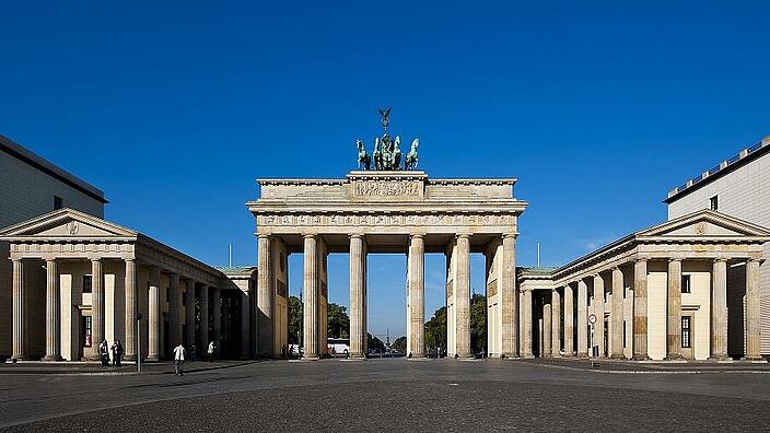 Das Brandenburger Tor in Berlin.