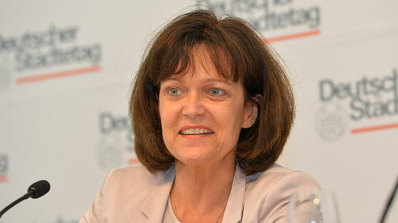 Präsidentin des Deutschen Städtetages, Oberbürgermeisterin Dr. Eva Lohse aus Ludwigshafen am Rhein