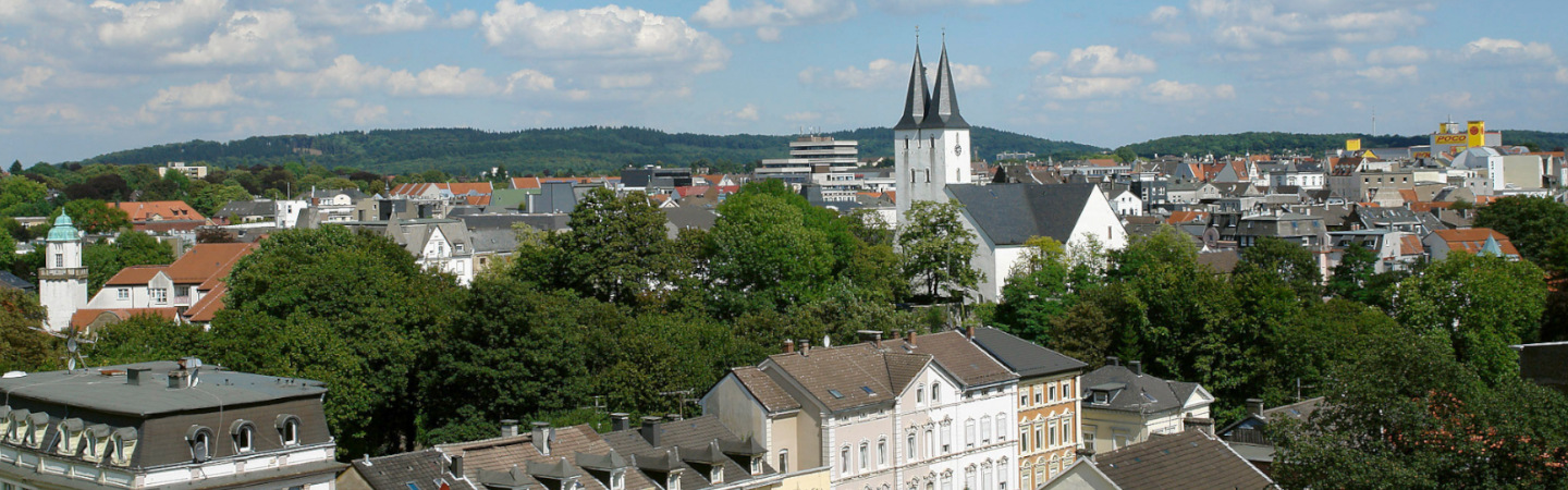 Luftaufnahme von Iserlohn