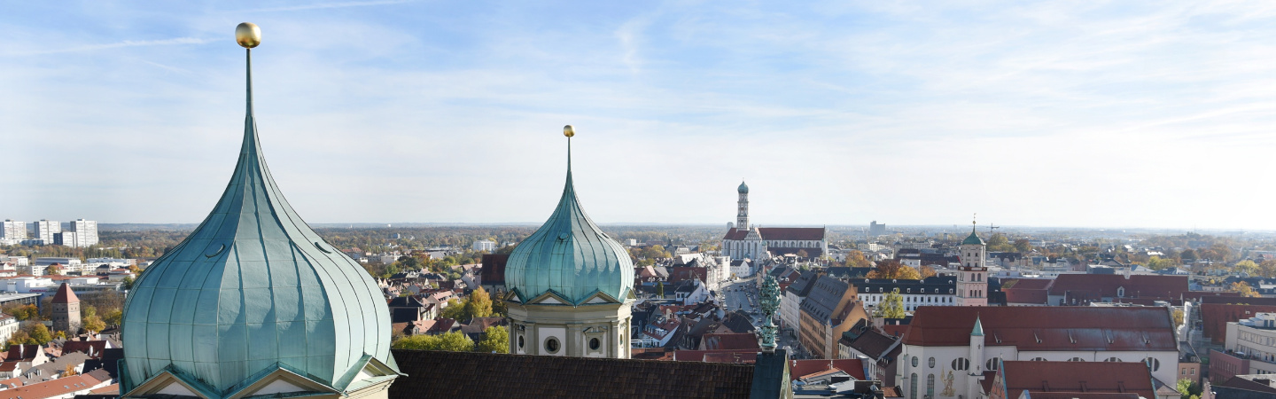 Augsburg von oben