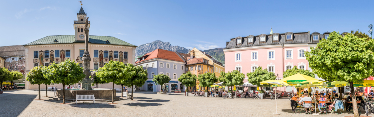 Rathausplatz von Bad Reichenhall