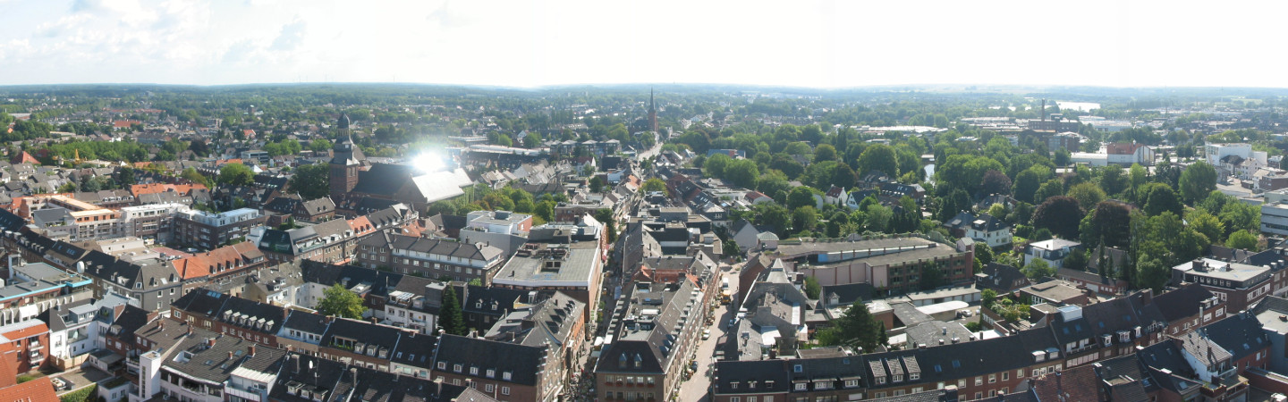 Panoramaaufnahme von Bocholt
