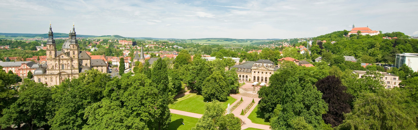 Panoramaaufnahme von Fulda