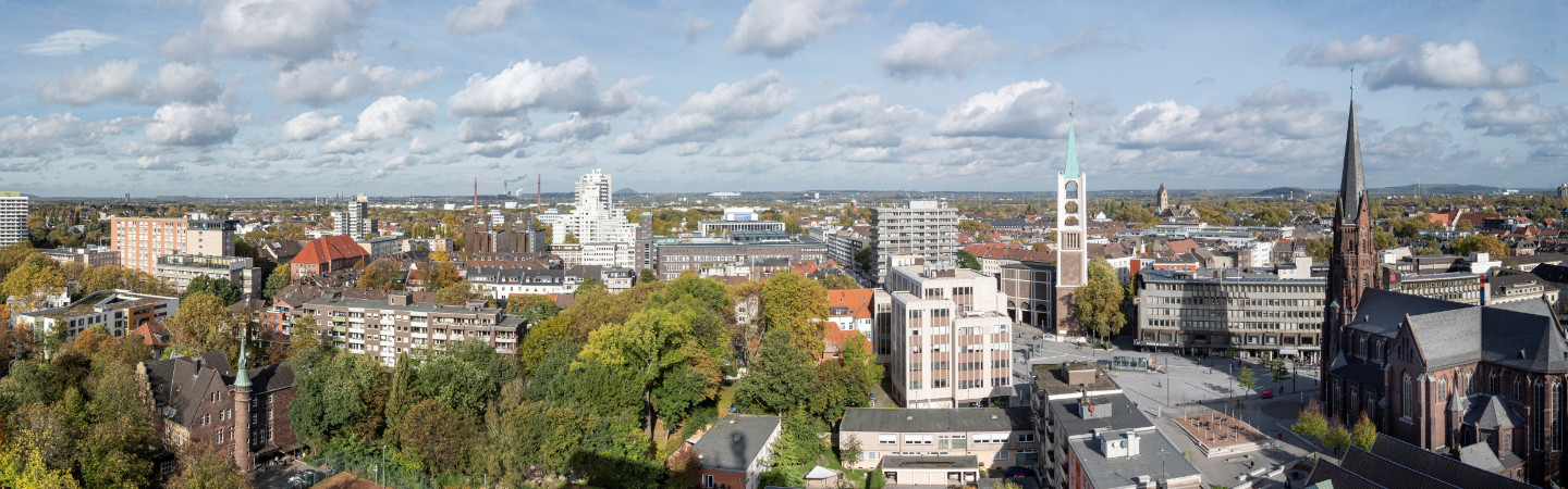 Luftaufnahme von Gelsenkirchen