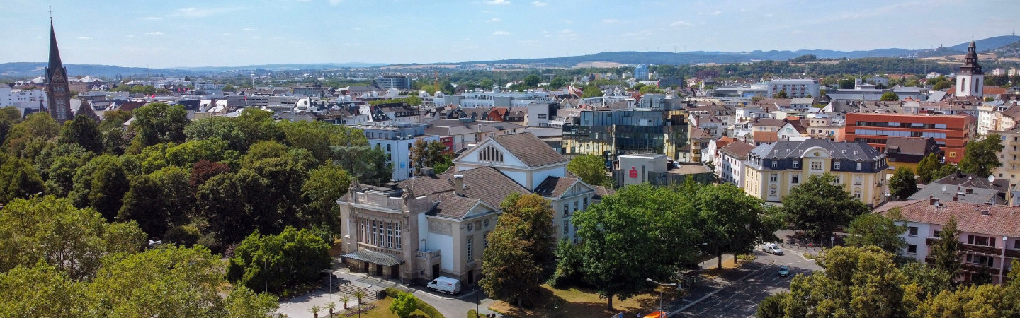 Luftaufnahme von Gießen