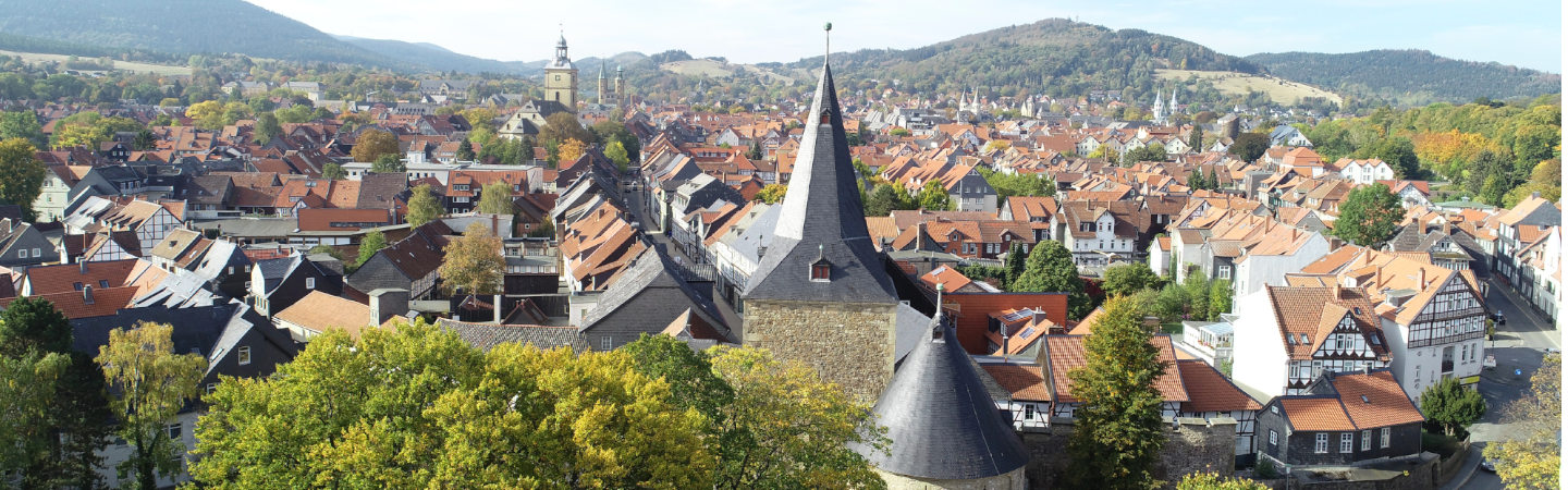 Panoramaaufnahme von Goslar