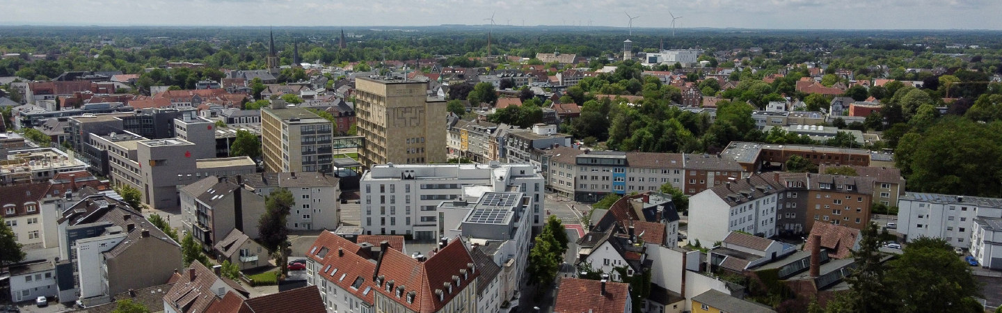 Panoramaaufnahme von Gütersloh