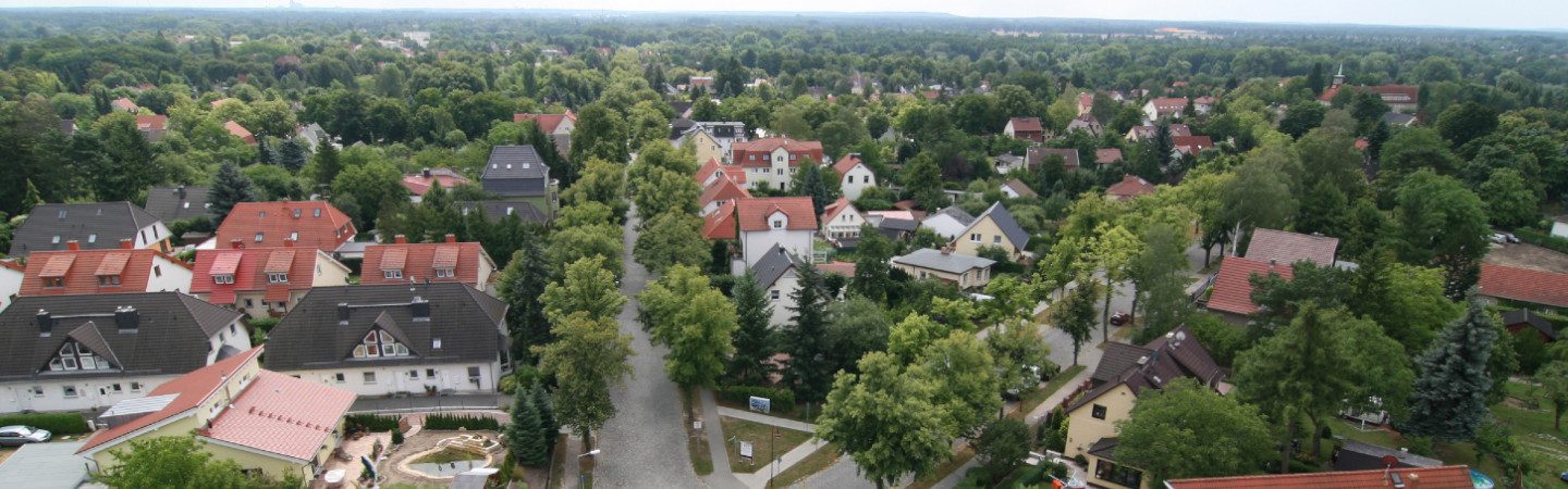 Luftaufnahme von Neuenhagen bei Berlin